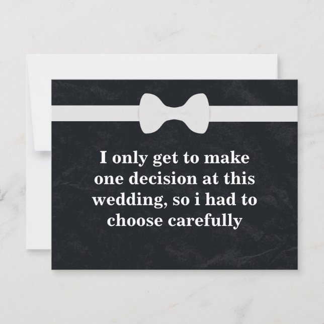 Invitation Serez-vous mon Groomsman ? (Devant)