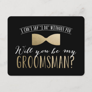 Invitation Serez-vous mon Groomsman ?   Groomsmen