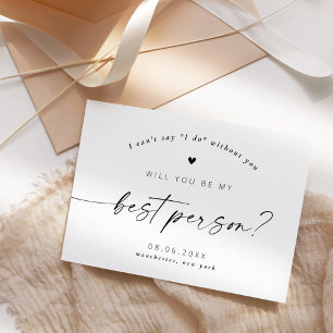 Invitation Serez-vous mon témoin de mariage ?