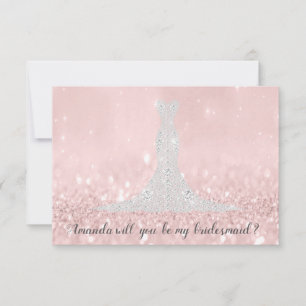 Invitation Serez-vous une femme de ménage Parties scintillant