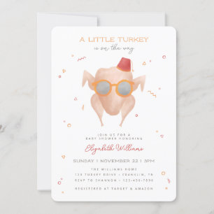 Invitation Série T.V. Friends   Baby shower turc