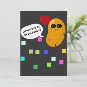 Invitation Seriez-vous ma Saint-Valentin?