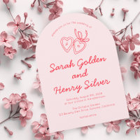 Serrure de coeur Whimsical Doodle Croquis moderne