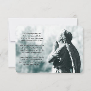 Invitation service commémoratif de prière de l'ange