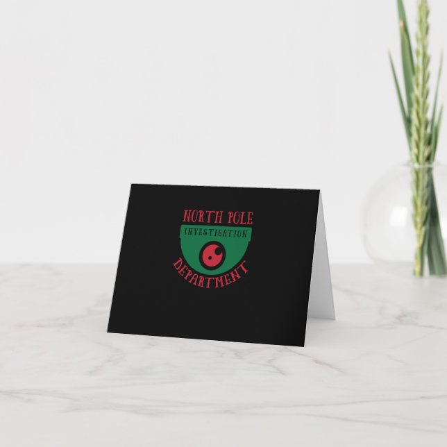 Invitation service d'enquête du pôle nord (Devant)