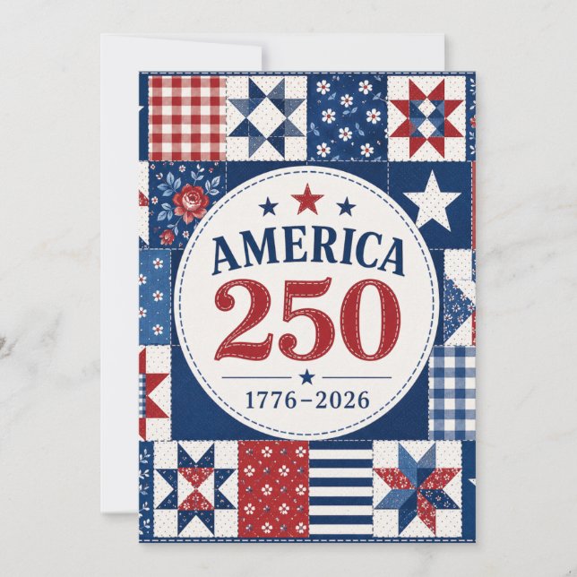 Invitation Serviette matelassée USA 250 (Devant)