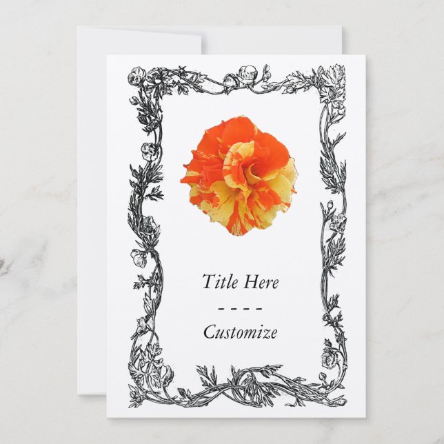 Invitation S'est levé (Devant)