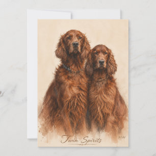 Invitation Setter Irlandais