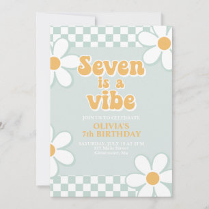Invitation Seven est une Vibe Retro Check Mint