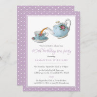 Shabby Chic Annithday Tea Party