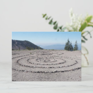 Invitation Shasta Labyrinth