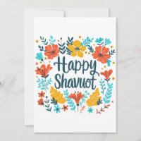 Shavuot - Joyeuse célébration de Shavuot avec des 