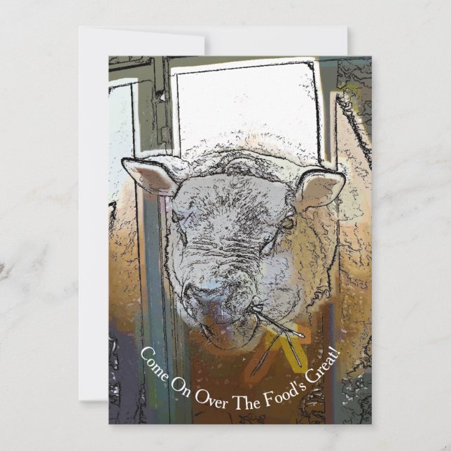 INVITATION SHEEP (Devant)