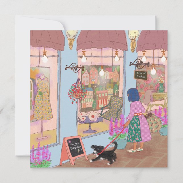 Invitation Shopping Day in LALATOWN (Devant)