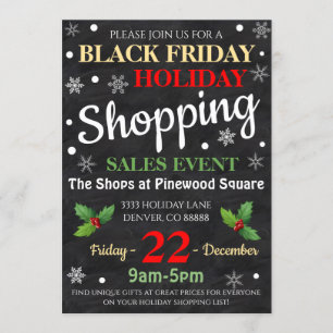 Invitation shopping de vacances