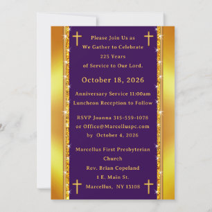 Invitation SHORTER, Commande spéciale, 225e anniversaire de l