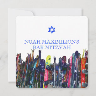 Invitation Shreddin'the Gnar ! Snowboard Mitzvah/do-it-yourse