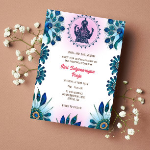 Invitation Shri Satyanarayan Pooja Hindu