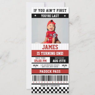 Invitation Si vous n'êtes pas le premier, vous êtes dernier R