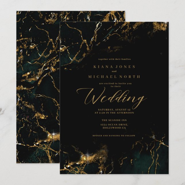 Invitation Sierra Jack ID644 gr/blk (Devant / Derrière)