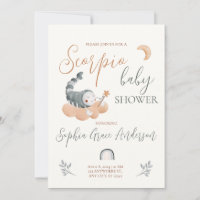 Signe zodiaque : baby shower Scorpio