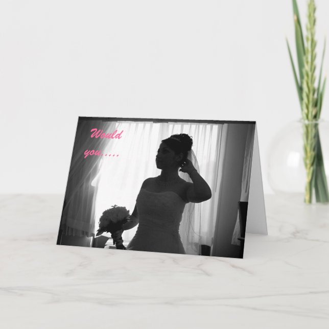 Invitation S'il vous plaît, soyez ma servante (Devant)