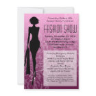 Silhouette de la silhouette rose de la vague Invit