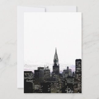 Invitation Silhouette New York