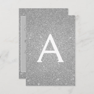 Invitation Silver Parties scintillant Sweet 16 Enregistrer la