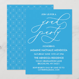 INVITATION SIMPLE DE DIPLÔME DE CALLIGRAPHIE SIMPL