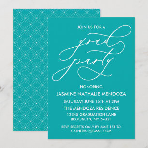 INVITATION SIMPLE DE DIPLÔME DE CALLIGRAPHIE SIMPL