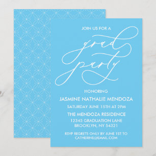 INVITATION SIMPLE DE DIPLÔME DE CALLIGRAPHIE SIMPL