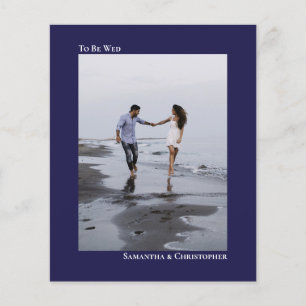 Invitation simple de mariage à petit budget avec p