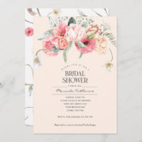 Simple floral joli style bohème shabby chic