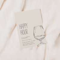 Invitation simple Happy Hour House