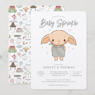 Invitation Simple Harry Potter - Dobby Baby Sprinkle