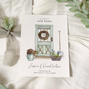 Invitation Simple moderne minimaliste Nouvelle maison Faire-p