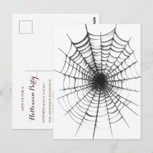 Invitation simple moderne pour une soirée d'Hallow
