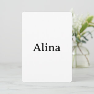 Invitation Simple Professionnel Affaires Arrondi 5" x 7"