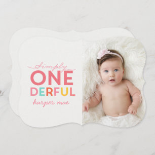 INVITATION SIMPLEMENT ONÉRÉ MERVEILLEUX