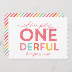 INVITATION SIMPLEMENT ONÉRÉ MERVEILLEUX