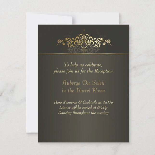 Invitation Simplement Or (Devant)