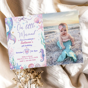 Invitation Sirène 4ème anniversaire