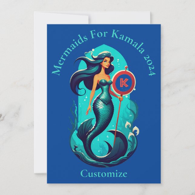 Invitation Sirènes pour Kamala 2024 Thunder_Cove (Devant)
