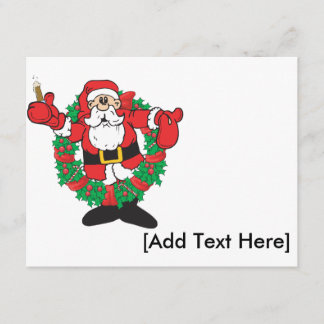 Invitation sirotante de Père Noël, [ajoutez le