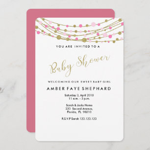 Invitation Sirotez et voyez l'invitation, nouveau bébé,