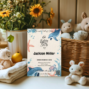 Invitation Six et Plein de Tricks 6e anniversaire Indigo & Co