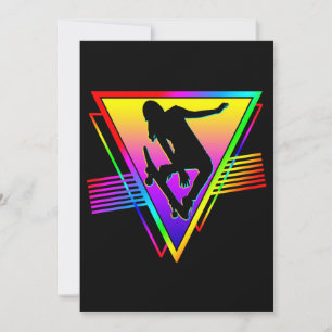 Invitation Skate de ski rétrospectif