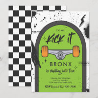 Skateboard Come Kick It Urban Sport Fête d'anniver