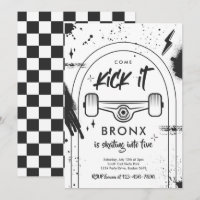 Skateboard Come Kick It Urban Sport Fête d'anniver